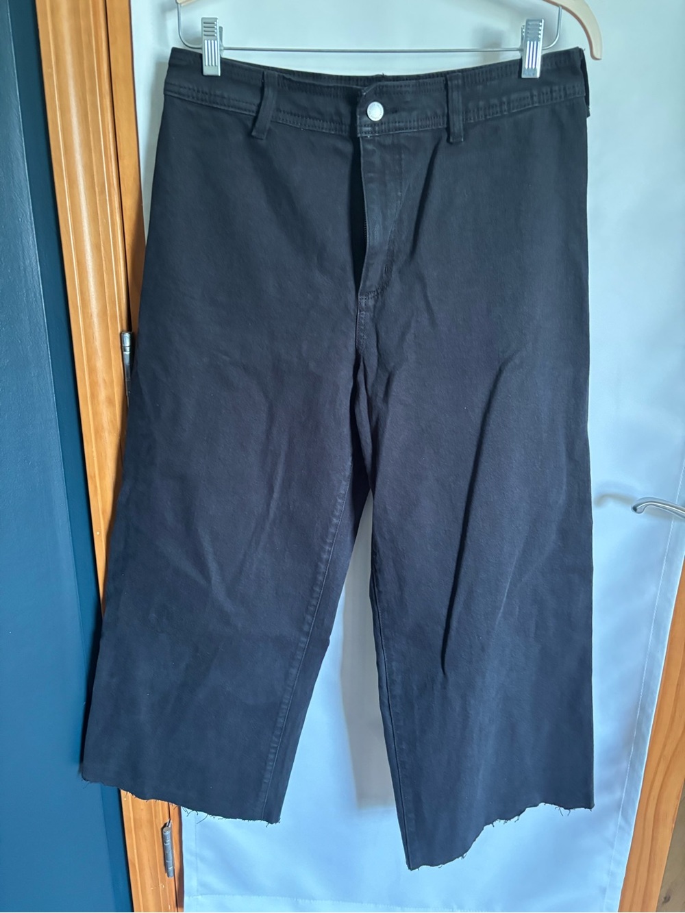 Universal Thread Black High-Rise Wide-Leg Pants